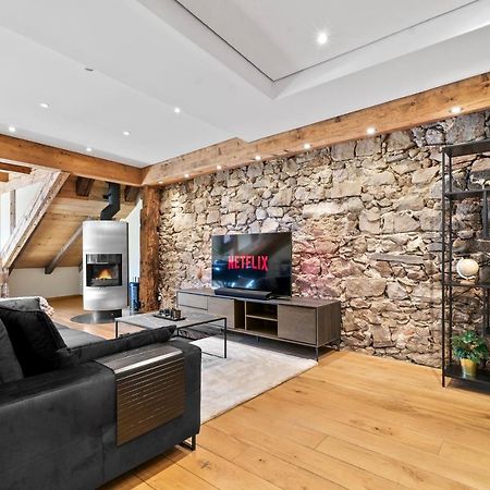 Ferienwohnung A&Y Oldtown Penthouse Loft Luzern Exterior foto