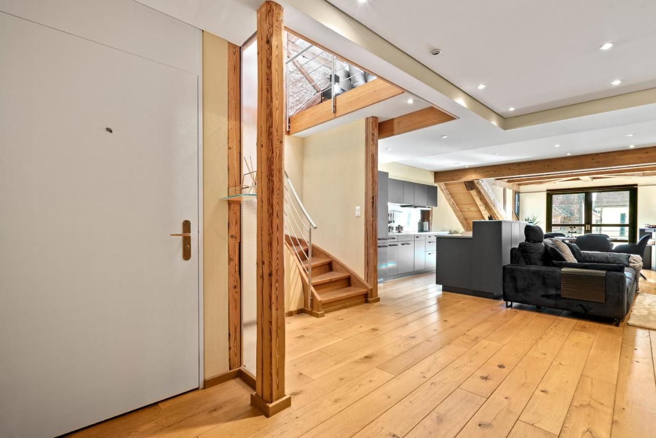 Ferienwohnung A&Y Oldtown Penthouse Loft Luzern Exterior foto