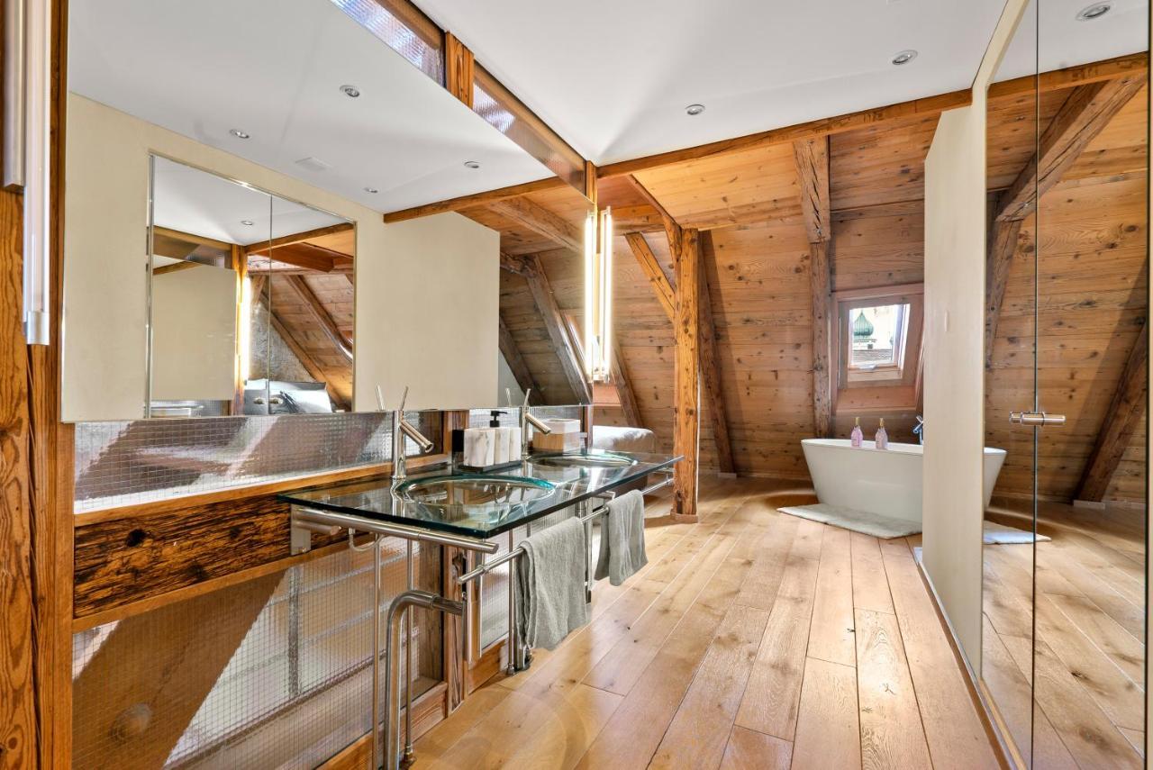 Ferienwohnung A&Y Oldtown Penthouse Loft Luzern Exterior foto