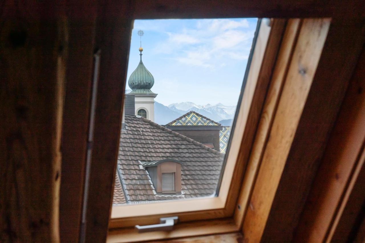 Ferienwohnung A&Y Oldtown Penthouse Loft Luzern Exterior foto