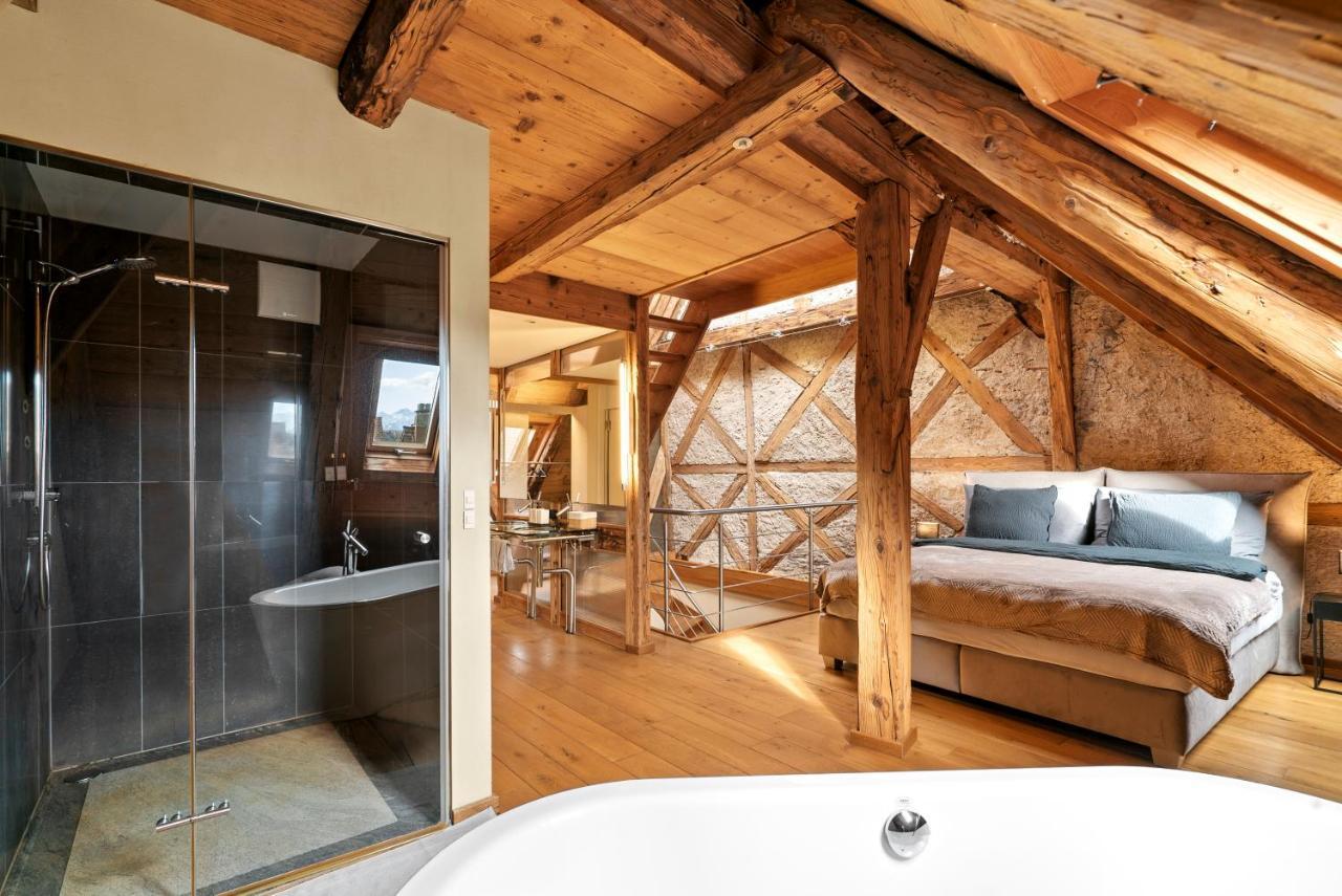 Ferienwohnung A&Y Oldtown Penthouse Loft Luzern Exterior foto